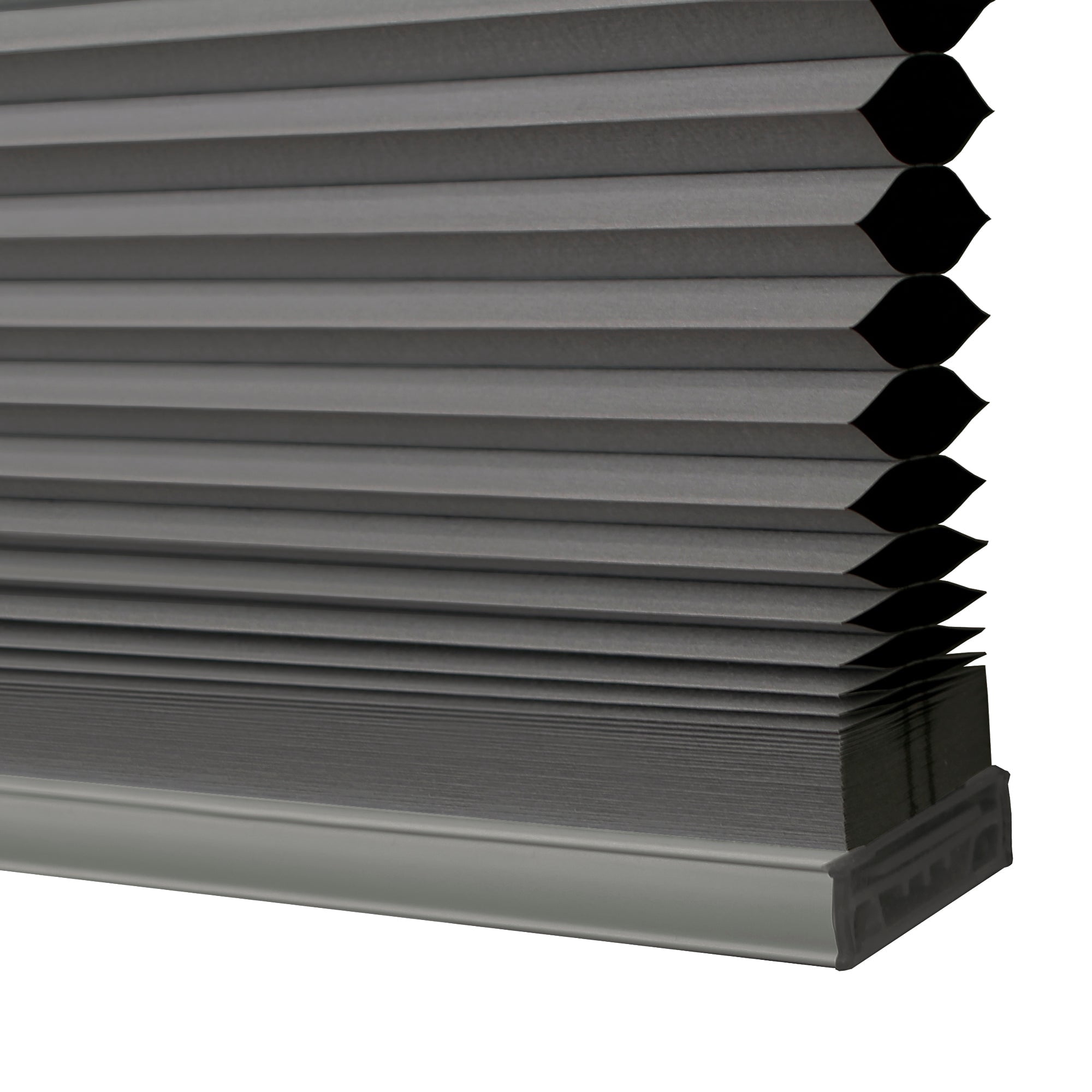 POSH 2 Cordless Cellular Shade,Blackout, 28" x 64", Gray