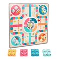 thumbnail image 1 of Juegos Multifuncionales Juguetes Juguetes Regalos Juegos de Dados de Ajedrez Padre-Child Ajedrez para Adultos Sunnimix Ajedrez volando, 1 of 8