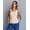 Beige, variant on Tank Tops for Women Summer Sleeveless Square Neck Camisole Tops ArmyGreen XL