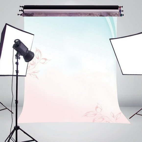 YUSDECOR 5x7ft Light Pink Photo Background Photography Backdrop Studio Props