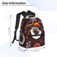 thumbnail image 3 of Goofa A Cup Of Black Coffee On A Saucer Print Casual Backpack for Women Men,Waterproof High School Bookbag,Lightweight Travel Daypack,Classic College Backpack,Laptob Backpack, 3 of 6