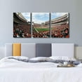 thumbnail image 3 of 3 Panel Denver Canvas Wall Art American Soccer Prints Sports Artwork Wall Decor Stadium Picture Canvas Art for Bedroom Living Room Broncos Stadium Paintings Posters Framed Ready to Hang (42"Wx20"H), 3 of 5