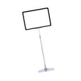 thumbnail image 5 of colaxi Adjustable Sign Holder Floor Sign Stand Holder Note Holder Reusable, Store Tag, Versatile Frame Poster Stand Price Tag Holder Black, 5 of 10