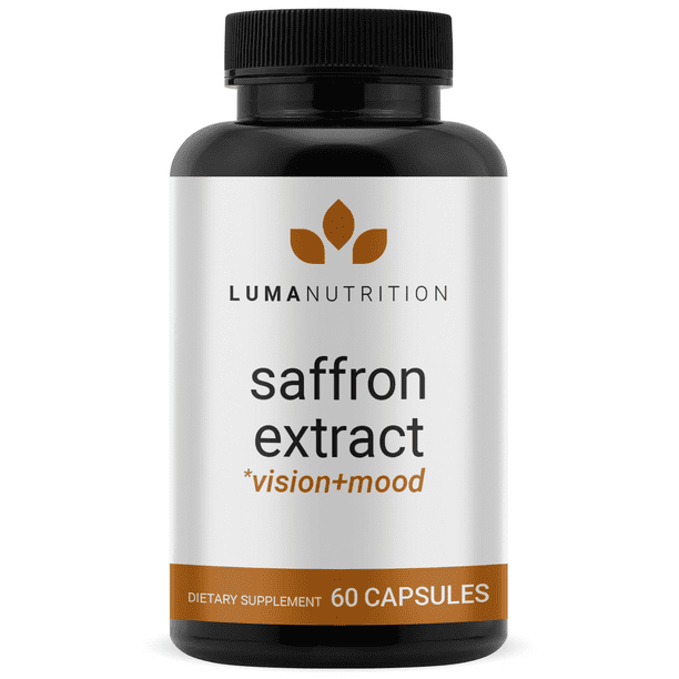 Saffron Extract Capsules Premium Saffron Supplement Mood & Eye