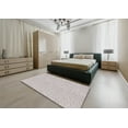 thumbnail image 5 of Ahgly Company Machine Washable Indoor Round Transitional Platinum Gray Area Rugs, 4' Round, 5 of 7