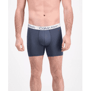 Calvin Klein BLACK/GREY Men's 3-Pk. Chromatic Brushed Boxer Briefs, US Medium