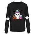 thumbnail image 3 of cocolona Womens Halloween Sweatshirts Fall Winter Long Sleeve Shirts Fashion Casual Loose Cute Graphic Tops Blouse Halloween Gifts, 3 of 4