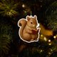 thumbnail image 3 of Colección de adornos para amantes de los libros | Adornos colgantes de animales de lectura acrílicos 2D | Decoración literaria de zorro, mapache y pájaro para árbol de Navidad | Regalo para lect, 3 of 4