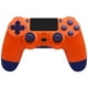 thumbnail image 1 of Controlador inalámbrico compatible con PS4, control remoto compatible con Playstation 4/PS4 Slim/PS4 Pro/PC con Windows (naranja atardecer), 1 of 8