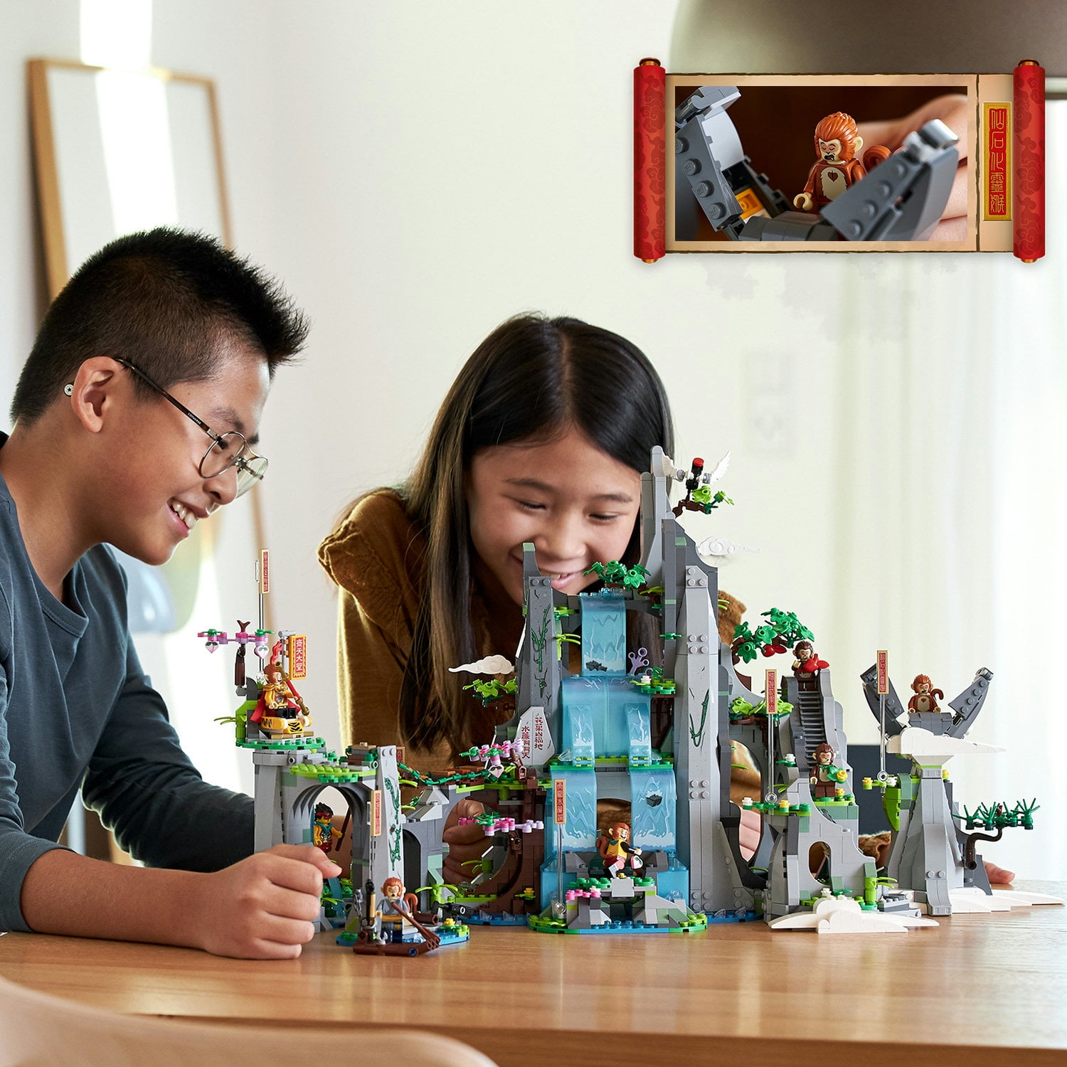 LEGO The Legendary Flower Fruit Mountain 80024 Building Set (1949 Pieces)