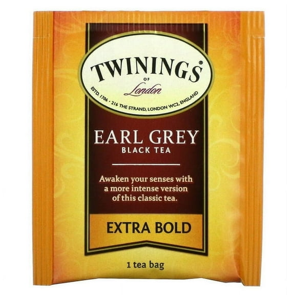 Twinings Earl Grey , Extra Bold ,Pack of 1