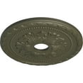 thumbnail image 3 of Ekena Millwork 20 7/8"OD x 3 5/8"ID x 1 5/8"P Palmetto Ceiling Medallion (Fits Canopies up to 5"), Hand-Painted Witch Hazel, 3 of 7
