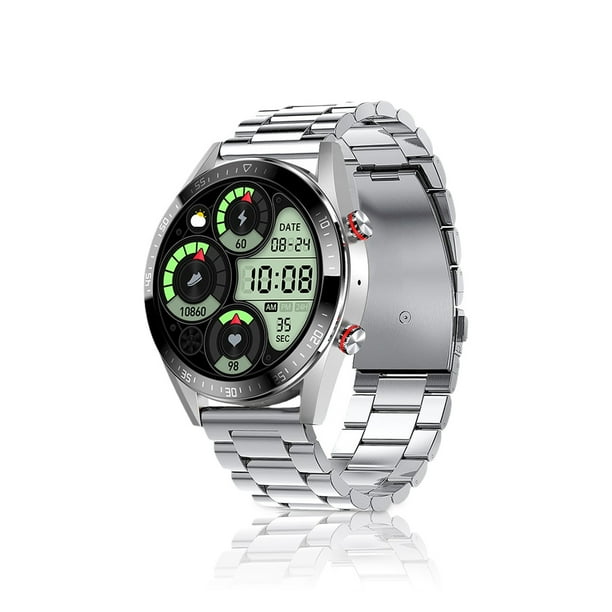 Sidaley 454x454 Reloj inteligente Presión arterial LED Fitness Rastreador Reloj de portátil Pantalla táctil Smartwatch Tipo 3 Relojes inteligentes No.06