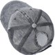 thumbnail image 3 of Mesh Distressed Black - Gorra de béisbol de algodón lavado para mujer, 3 of 5