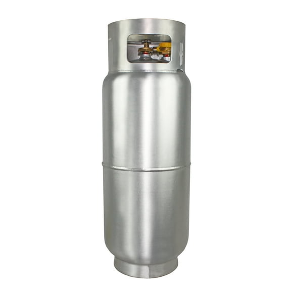 Flame King 43.5LB Aluminum Forklift Propane Tank with Gauge, Corrosion-Resistant, Rust-Free, Lightweight