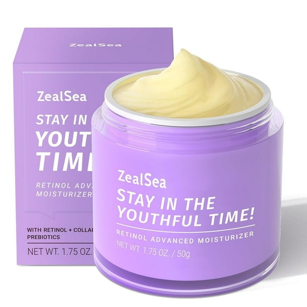 Crema de noche ZealSea Retinol con colágeno y vitamina E 50 ml