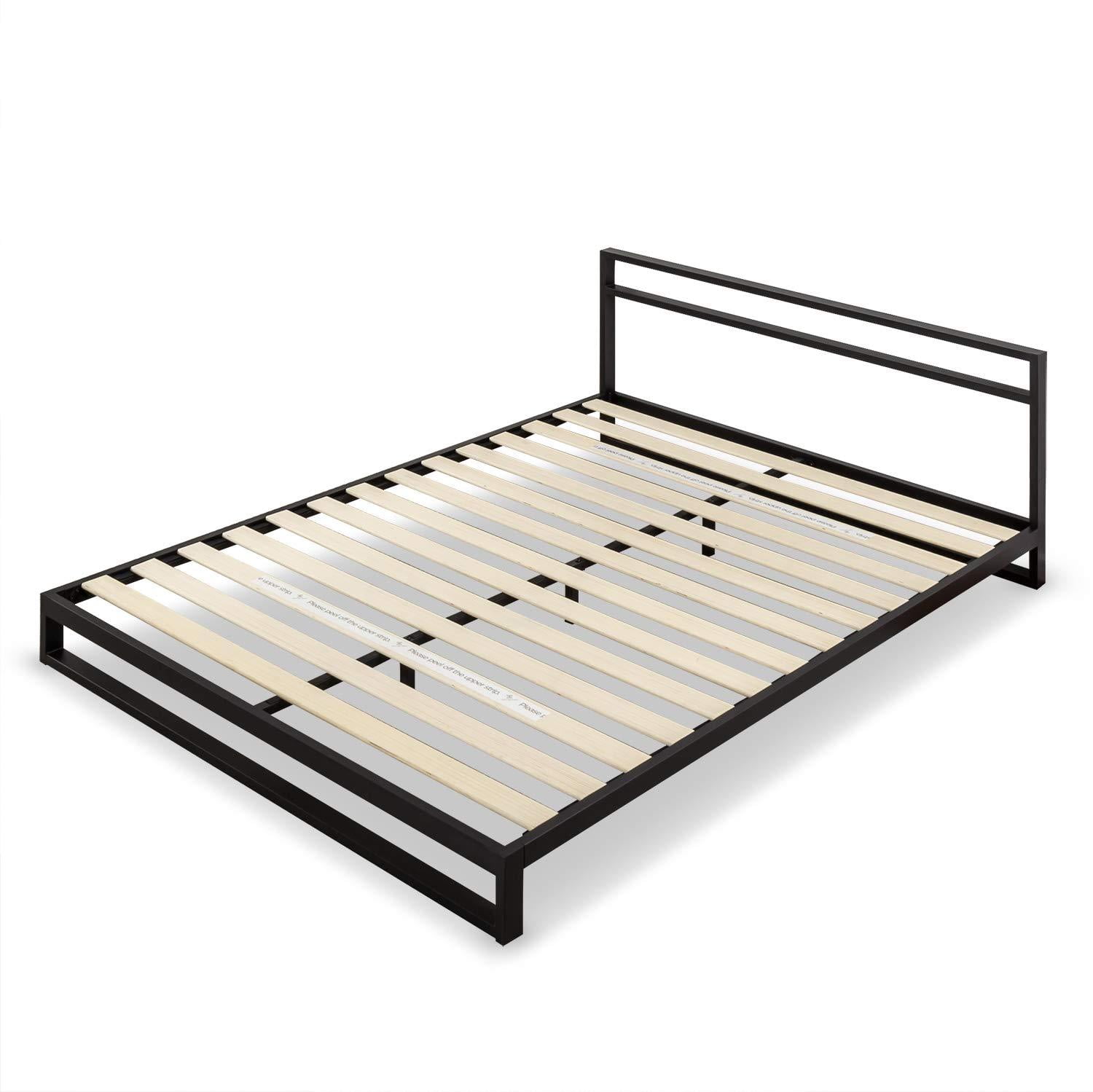 zinus trisha 7 inch platforma bed frame with headboard