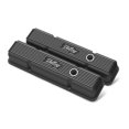 thumbnail image 1 of Holley H19-241242 Small Block Chevy Valve Covers, Satin Black Finish, 1 of 1