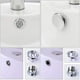 thumbnail image 4 of Set inele de preaplin pentru chiuveta, 4 bucati, argintiu, 4 of 4