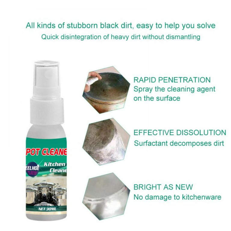 Kitchen Bubble Cleaner, Foam Spray Mould Remover Multi-Function Heavy Duty  Cleaner All Purpose Cleaner Grease Cleaner Multi-Purpose Foam Cleaner