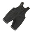 thumbnail image 4 of Bnwani Toddler Overalls for Boys Boys Jegging Jean Outdoor Stylish Cute Denim Pants Black 18-24 Months, 4 of 4