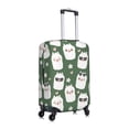 thumbnail image 3 of Bixox Washable Alpaca Faces Printed Luggage Cover, Fashion Suitcase Protector Fits for Medium luggage, 3 of 8