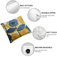 thumbnail image 6 of Yellow Floral Set of 2 Decorative Throw Pillow Cases Farmhouse Decor for Sofa, 6 of 7