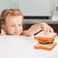 thumbnail image 7 of Wooden Pretend Play Food Set,Detachable Hamburger Sandwich Kitchen Toys,Safe Smooth Material Preschool Learning Toy,Imagination Creativity Vocabulary Development,Portable Storage Box, 7 of 7