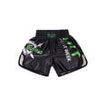 thumbnail image 3 of Rswnyirn Kids Boxing Kickboxing Shorts MMA Martial Arts Underwear Green Letter XS/130, 3 of 7