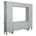 thumbnail image 5 of ACME House Marchese Entertaiment Center in Pearl Gray Finish, 5 of 11