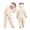 Beige, variant on Big Mouth Onesie Pajamas Silly Soft Big Mouth Monsters Plush Jumpsuit Cartoon Funny Wearable Blanket Hoodies For Women Men