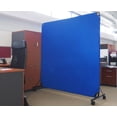 thumbnail image 3 of Versare Economical Rolling Partition Divider 6x6 1 Panel VP6, 3 of 6