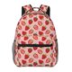 thumbnail image 1 of Disketp Strawberries Mochila Estampada para Hombre y Mujer – Mochila Ligera Clásica con Múltiples Bolsillos para Universidad, Trabajo y Viajes-One Size, 1 of 5