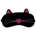 thumbnail image 1 of Cat Sleeping Mask Cute Soft Plush Blindfold Nap Eye Cover Animal Sleep Eye Mask, 1 of 10