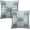 Vintage Boho, variant on Modern Home Decor Polka Dots Decorative Throw Pillow Cover 20x20 Set of 2 Simple Abstract Black and White Design Pillow Covers for Bed Couch Sofa