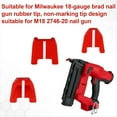 thumbnail image 4 of 15 Almohadillas Anti-Marcas 42-38-0017, Kit de Puntas Anti-Marcas, Accesorios Compatibles con Clavadora para Techos de Armazón 2746-20 Calibre 18., 4 of 5