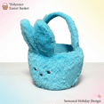 thumbnail image 5 of Peeps Polyester Plush Easter Basket (1 Pack) – 8x8.5x10.5 in. Soft Bunny Shaped Bucket with Bonus LaPrima Morceau Bonbon, 5 of 6
