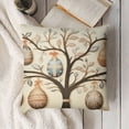 thumbnail image 3 of Happy Throw Pillow Covers, Eggs Cushion Case Decoration for Sofa Couch, 3 of 5