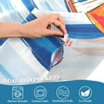 thumbnail image 5 of Yayeee Kitchen Curtains Tier Set of 2 Light Filtering 57"x24" Over Sink Window Panels, Orange Sailboats, 5 of 7