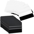 thumbnail image 1 of HAHADAXA WRAPXPET Lot de 20 Raclettes en Feutre pour Vinyle, Outil de Raclette en Vinyle à Bord Feutré Noir et Blanc, Outil Applicateur Grattoir pour Décalcomanie Graphique, Raclette pour Teinte de Fenêtre avec Tissu Noir Flexible et Racloir, 1 of 5