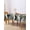 Sage Green, variant on Purple Stripe Table Cloth, Black Grey White Gradient Striped Geometric Waterproof Tablecloth for Rectangle Tables, Reusable Washable Fabric Table Cover for Restaurant Kitchen Dining Tables 54"x108"