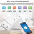 thumbnail image 4 of Riwcyla WiFi Smart Switch Compatible with & for Home Timer 10A2200W Wireless Remote Switch for AndroidiOS APP Control for Electric Appliances Universal Smart Home Automation Module, 4 of 6