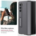 thumbnail image 6 of for Samsung Galaxy Z Fold 5 Case with Privacy Screen Protector, Built-in Adjustable Kickstand &  Hinge Protection All-Inclusive Protective Case for Galaxy Z Fold 5 5G(Grey), 6 of 14
