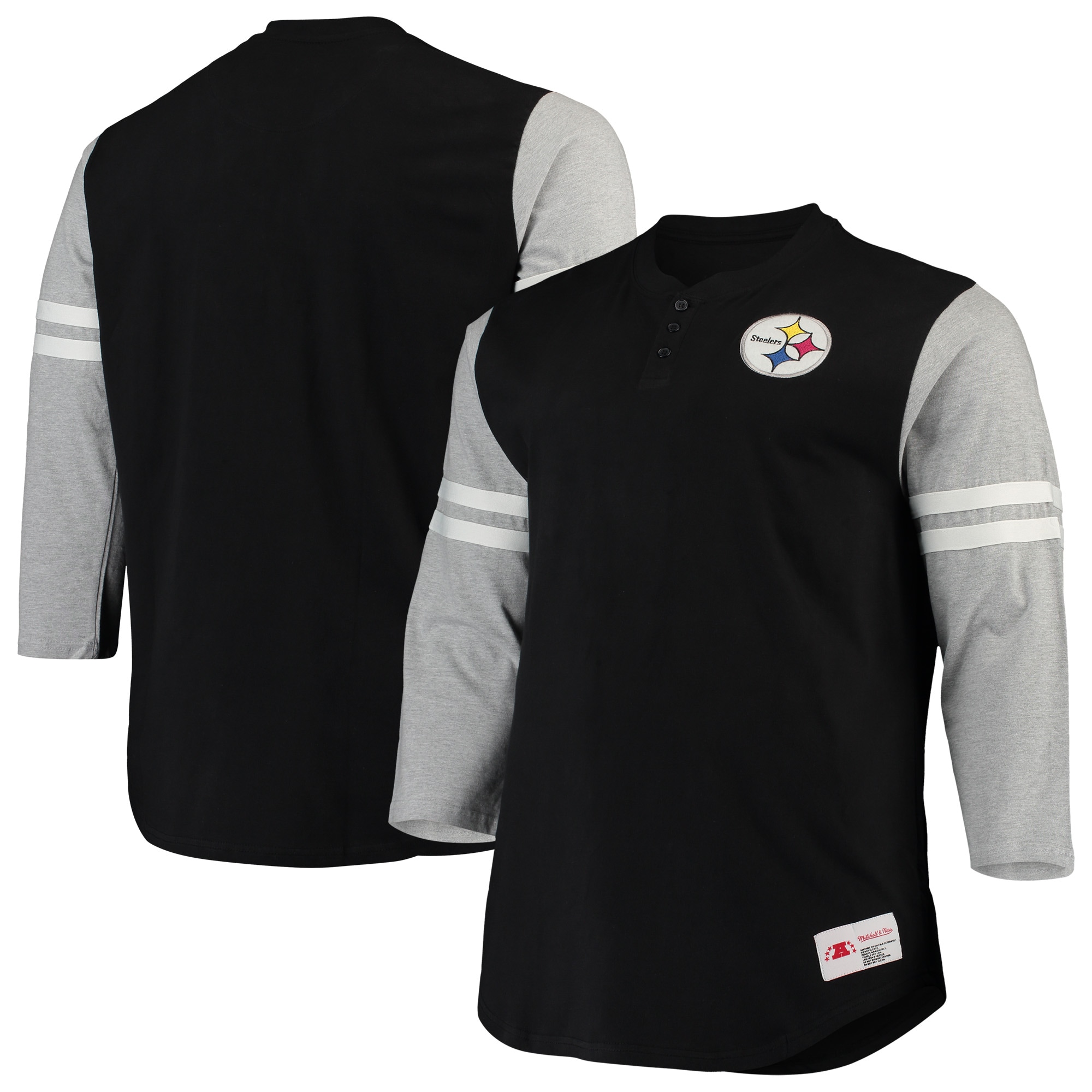 mitchell and ness henley shirts