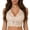 Khaki, variant on Women's Lace Pullover Bra Without Underwire Back Closure Comfort Daily Underwear
