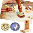thumbnail image 4 of Cabeza Sello Cabeza Cobre Lacada Al Fuego Bsvklp Sello en Relieve Multicapa, 4 of 9