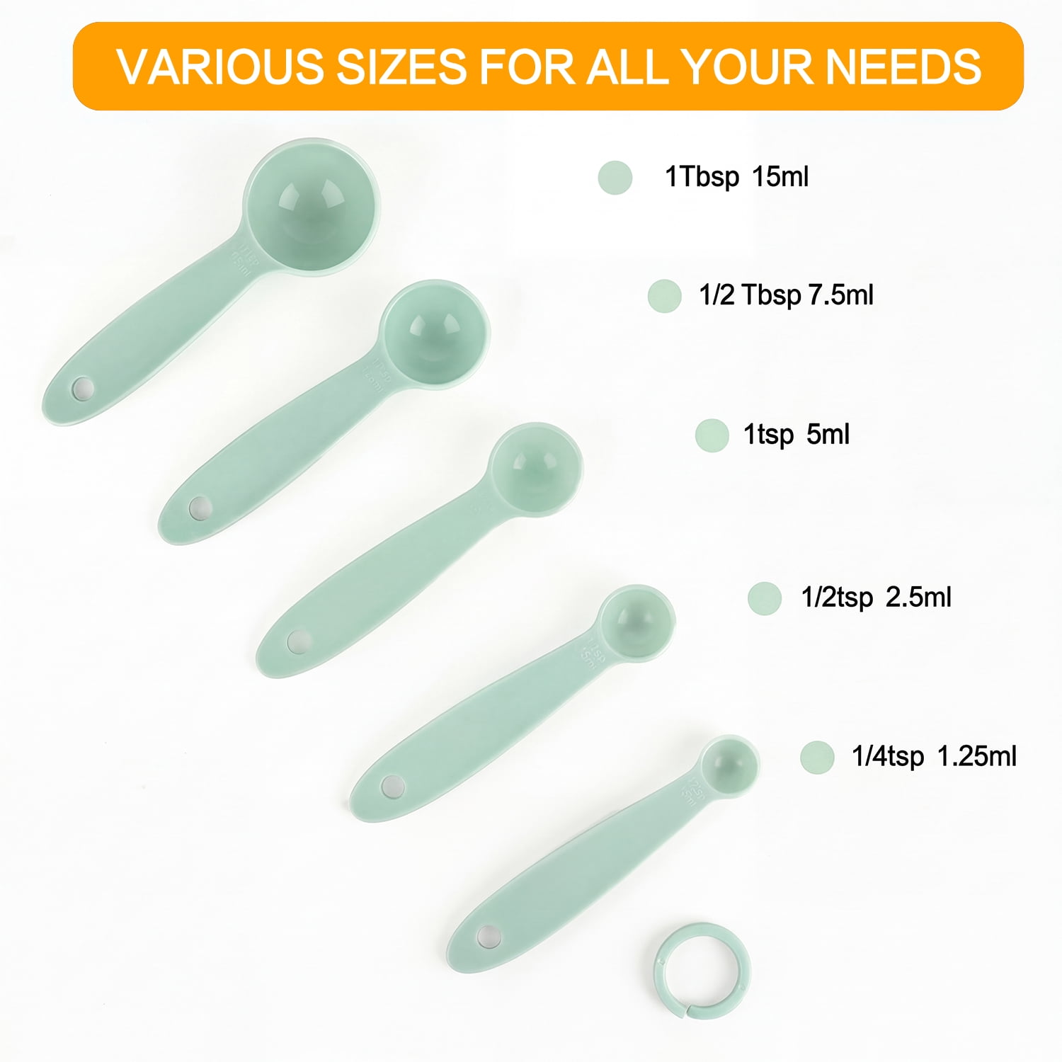 TAIMASI 9 Pcs Glass Measuring Cups Set with Lids, 4-Cup, 2-Cup, 1-Cup, 5 oz Liquid Measuring Cups & 5 Measuring Spoons | Microwave, Freezer & Dishwasher Safe，Yellow