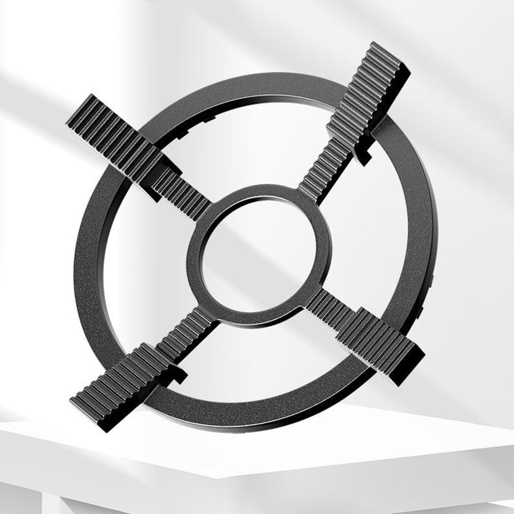 AFQH Non-Slip Cast Iron Gas Stove Bracket:Stable Support for Frying Pans or Milk Pans