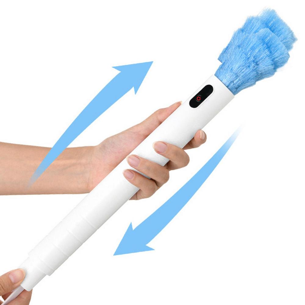 Ksruee Electric Feather Duster Cleaner 360 Electric Feather Spin Duster