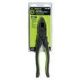 Greenlee Textron 015109m 9" Black/Green Molded Side Cutting Pliers